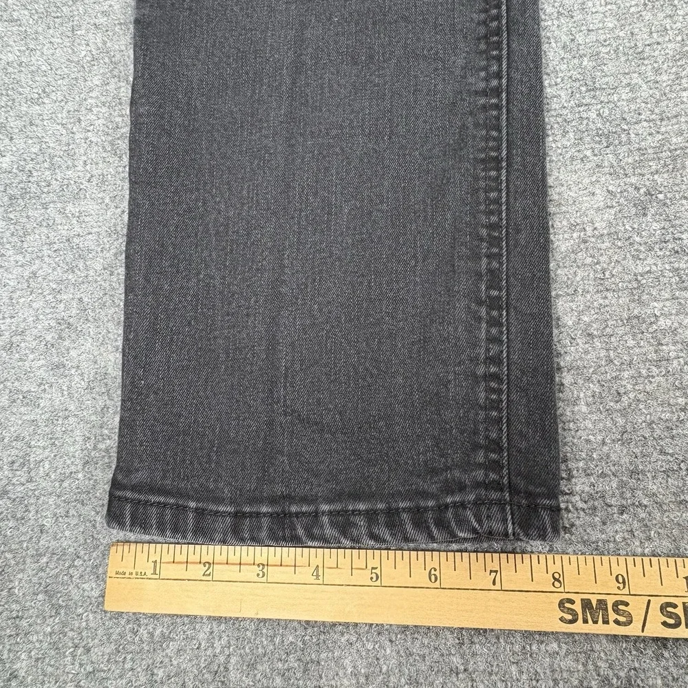 Levi's 541 Athletic Fit Jeans Men 40x30 Black Stretch Tapered Grunge Y2K Utility